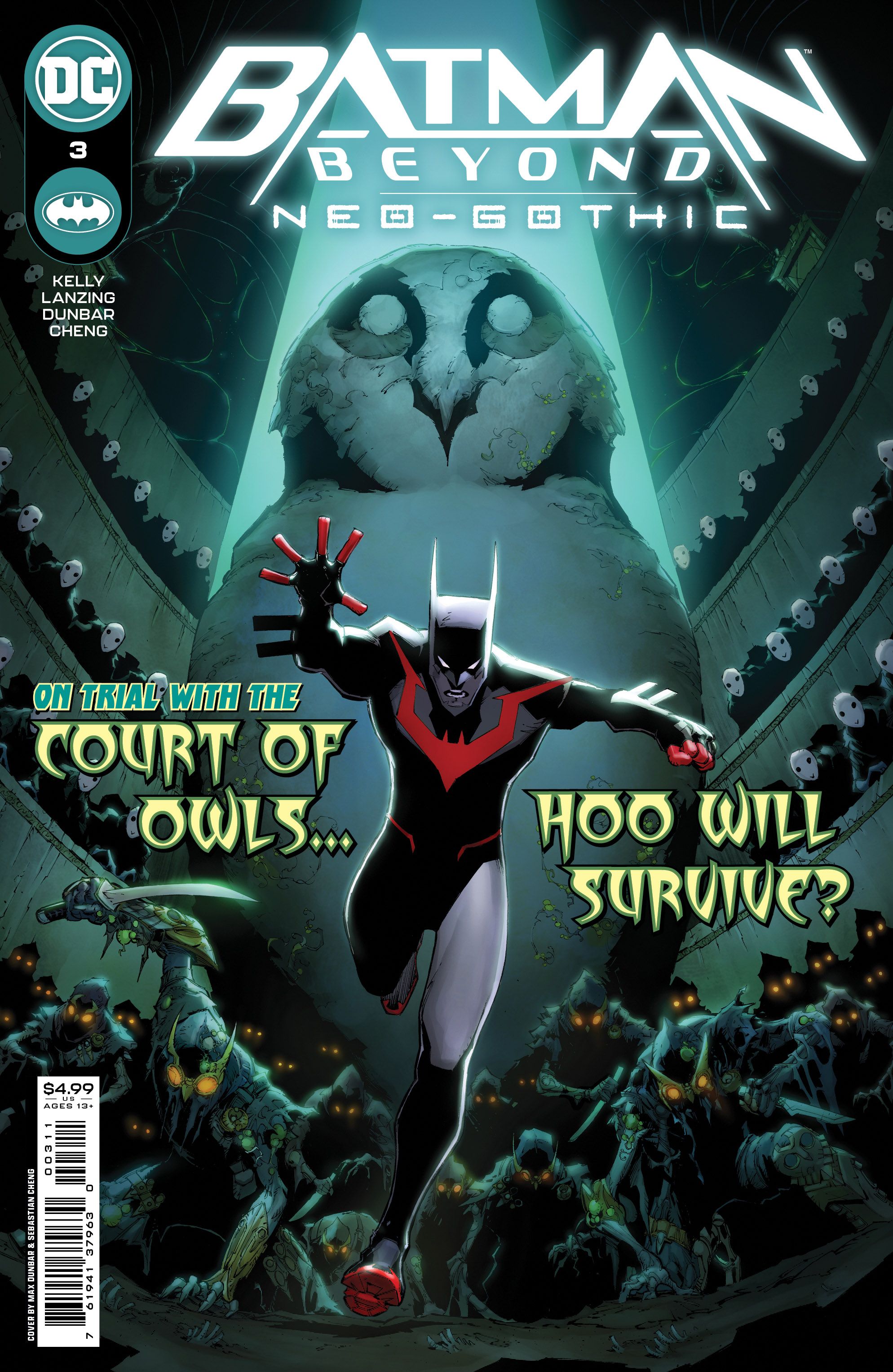 Batman Beyond: Neo-Gothic #3 Comic