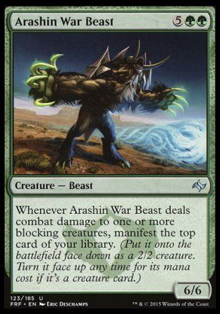 Arashin War Beast (Fate Reforged) Trading Card