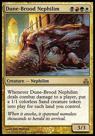 Dune-Brood Nephilim (Guildpact) Trading Card