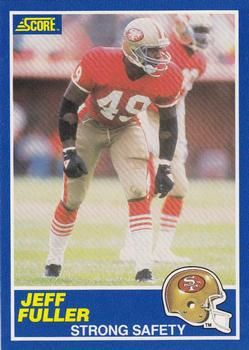 Jeff Fuller 1989 Score #48 Sports Card