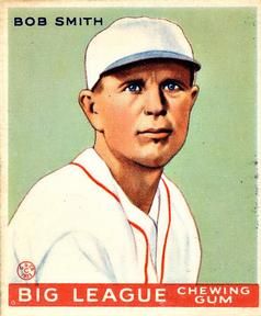 Bob Smith 1933 Goudey (R319) #185 Sports Card