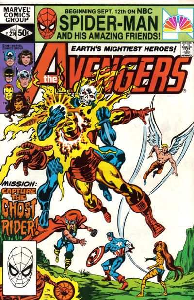 Avengers #214 Comic