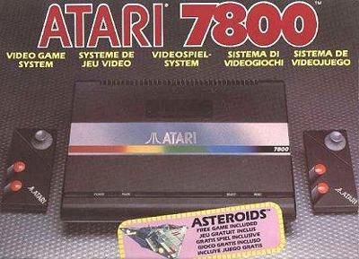 Atari 7800 Console Video Game