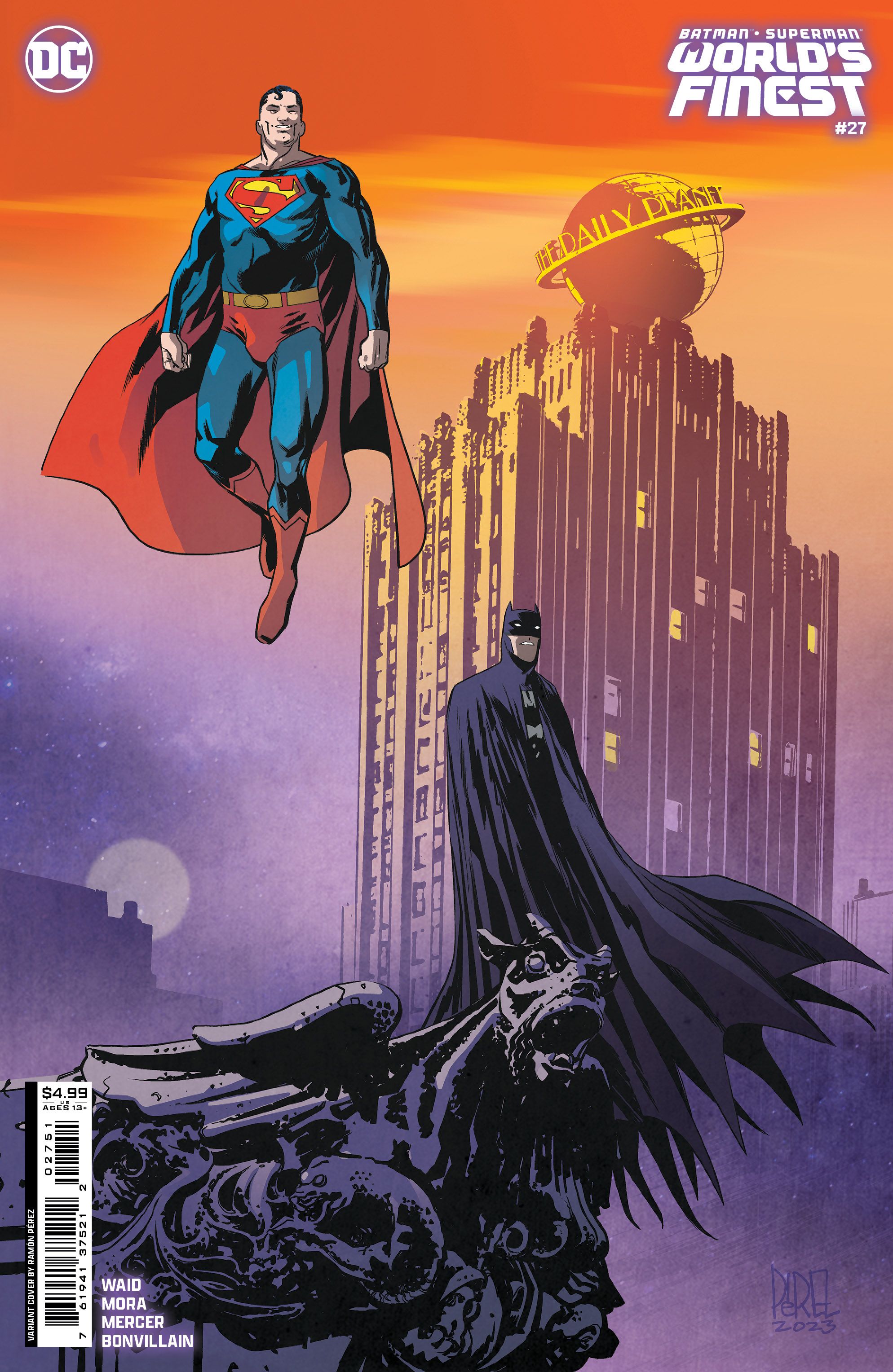 Batman / Superman: World's Finest #27 (Cvr C Ramon Perez Card Stock Variant) Comic