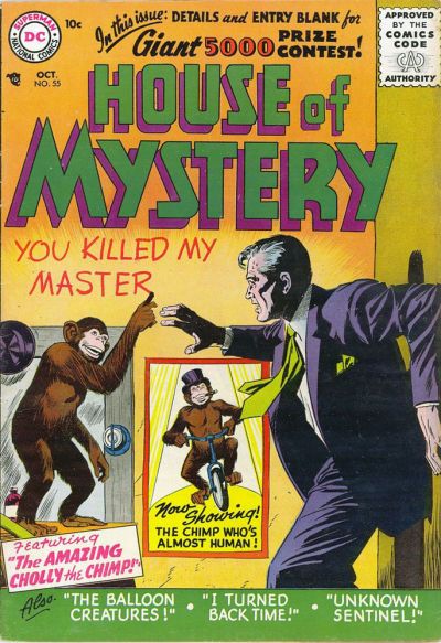 House of Mystery #55 Comic