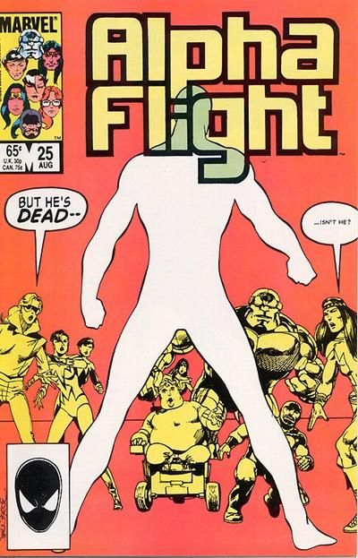Alpha Flight #25 Comic