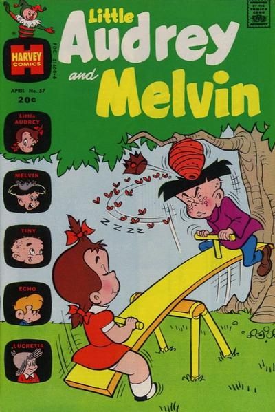 Little Audrey and Melvin #57 Comic