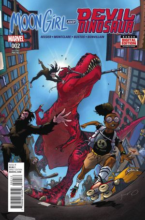 Moon Girl And Devil Dinosaur #2 (2nd Printing)