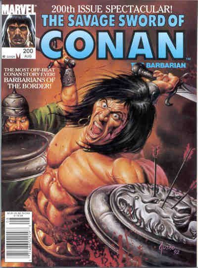 The Savage Sword of Conan #200 Comic