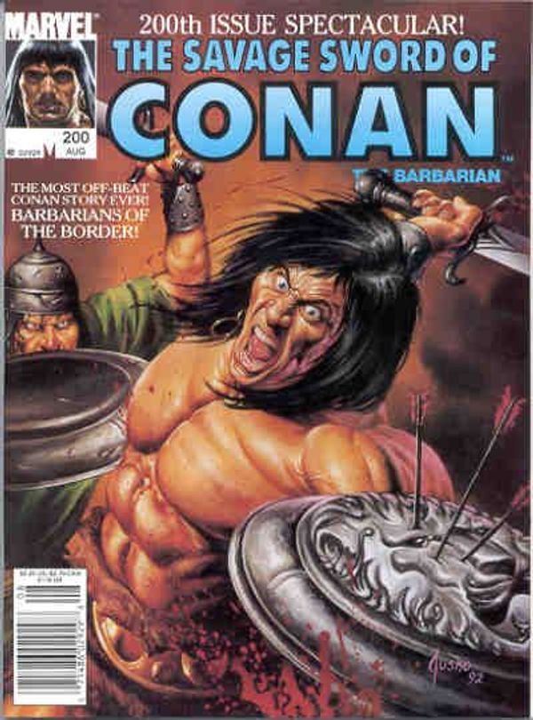 The Savage Sword of Conan #200