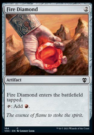 Fire Diamond (Innistrad Crimson Vow Commander Decks) Trading Card