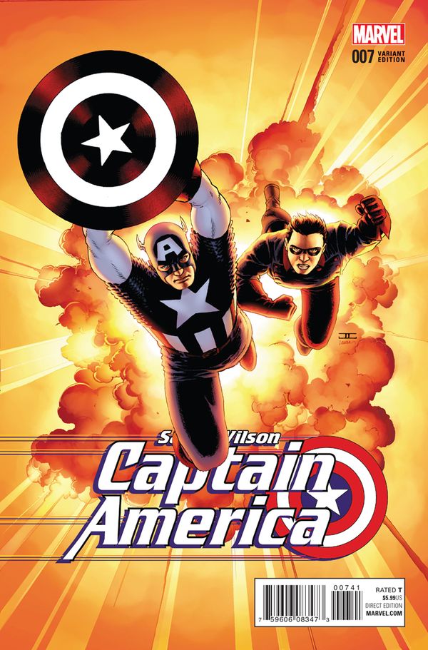 Captain America Sam Wilson #7 (Cassaday Variant Aso)