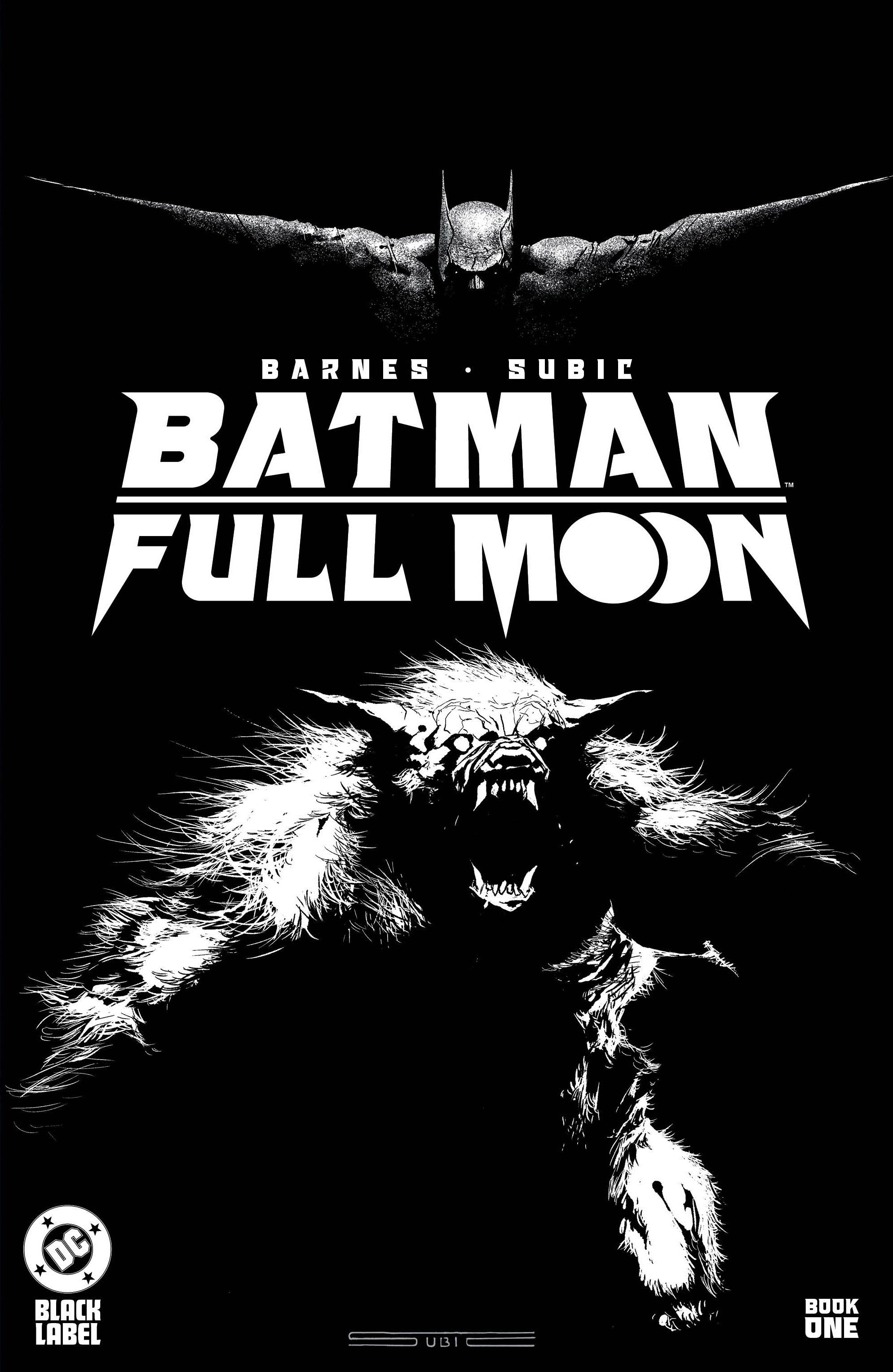 Batman: Full Moon #1 Comic