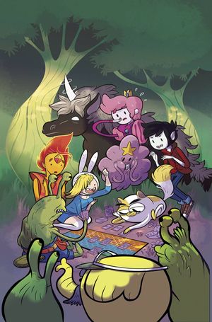 Adventure Time Fionna &amp; Cake Card Wars #2 (Subscription Hamilton Variant)
