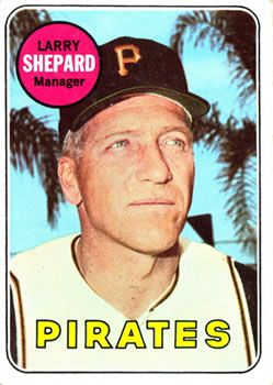 Larry Shepard 1969 Topps #384 Sports Card