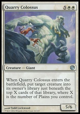 Quarry Colossus (Journey into Nyx) Trading Card