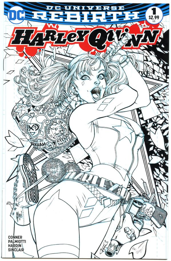 Harley Quinn #1 (ComicXposure Sketch Edition)