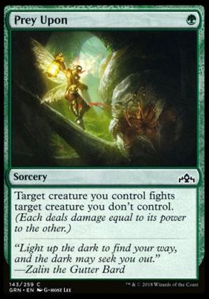 Prey Upon (Guilds of Ravnica)