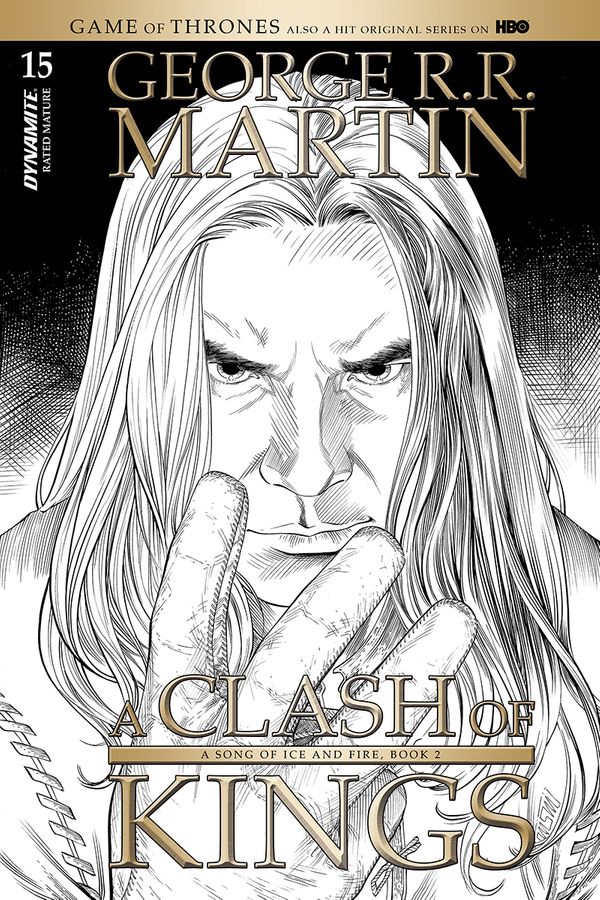 Game Of Thrones Clash Of Kings #15 (10 Copy Miller B&w Cover)