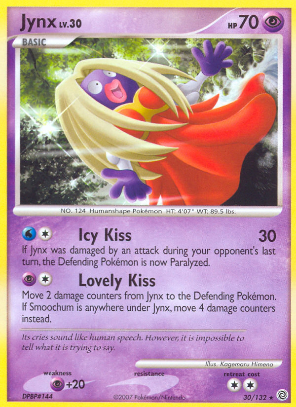 Jynx (30/132) - Secret Wonders Pokémon Card