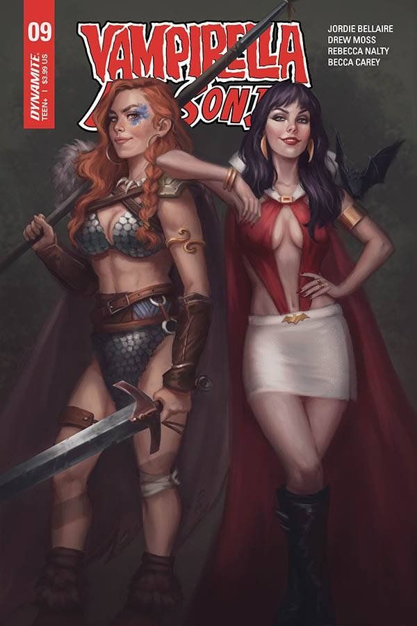 Vampirella/Red Sonja #9 (Cover B Sampaio)