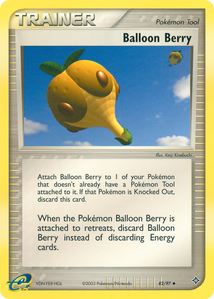 Balloon Berry (Trainer: Pokémon Tool) (82/97) - Dragon Pokémon Card