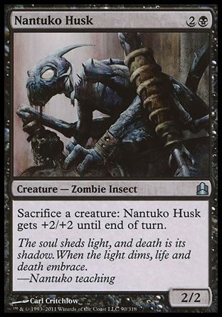 Nantuko Husk (MTG Commander) Trading Card