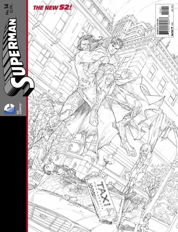 Superman #14 (sketch cover)