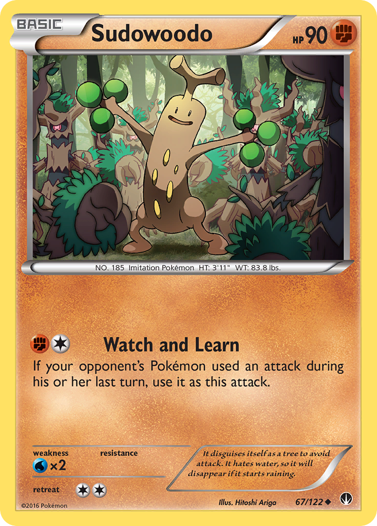 Sudowoodo (67/122) - BREAKpoint Pokémon Card