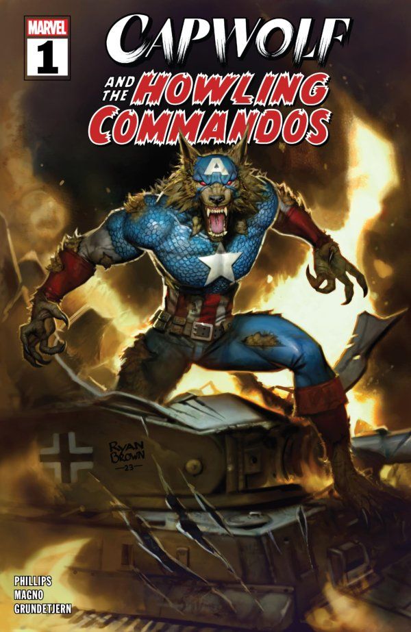 Capwolf & The Howling Commandos #1 Comic