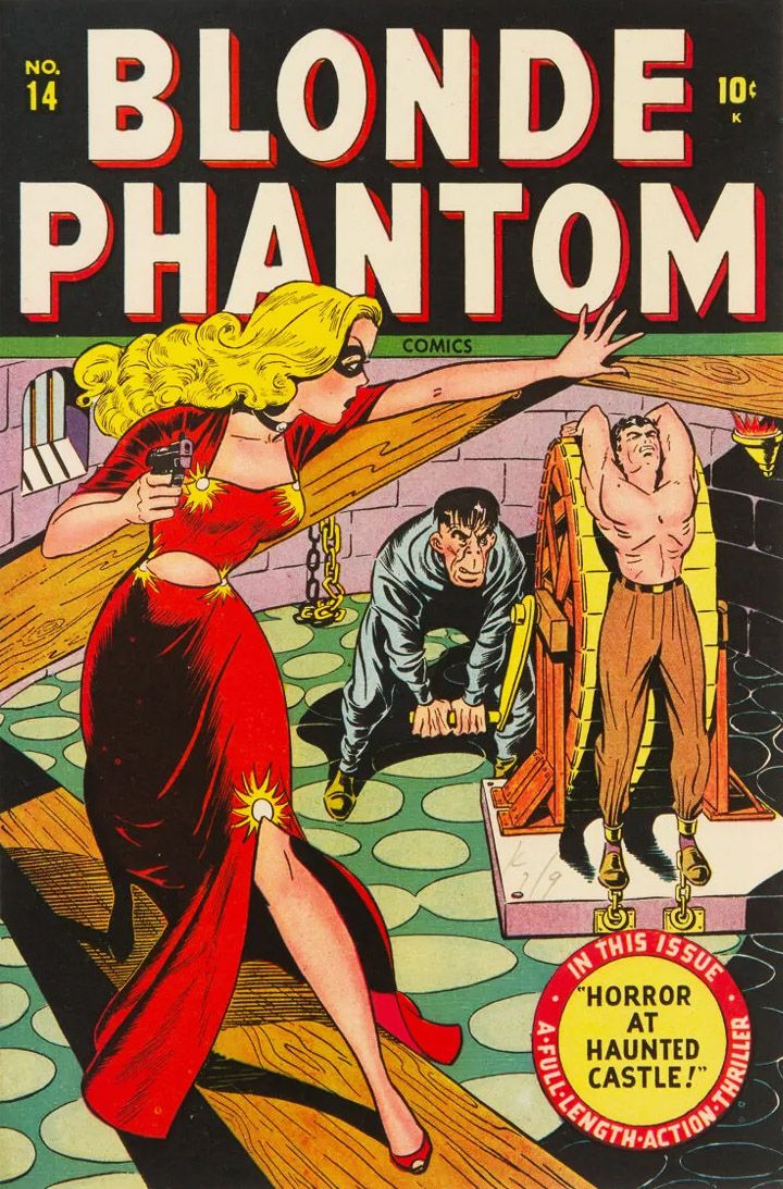 Blonde Phantom Comics #14 Comic