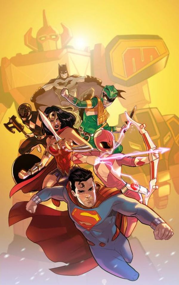 Justice League Power Rangers #1 (2nd Printing)