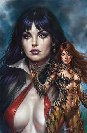 Vampirella X Witchblade Special #1 (Cvr G Lucio Parrillo Metal Premium Variant)