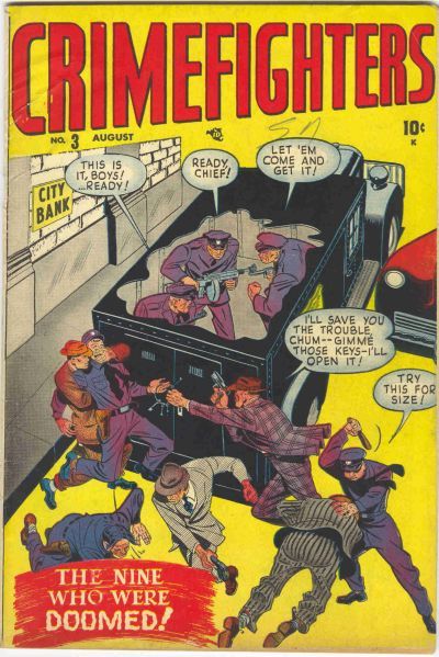 Crime Fighters #3 Comic
