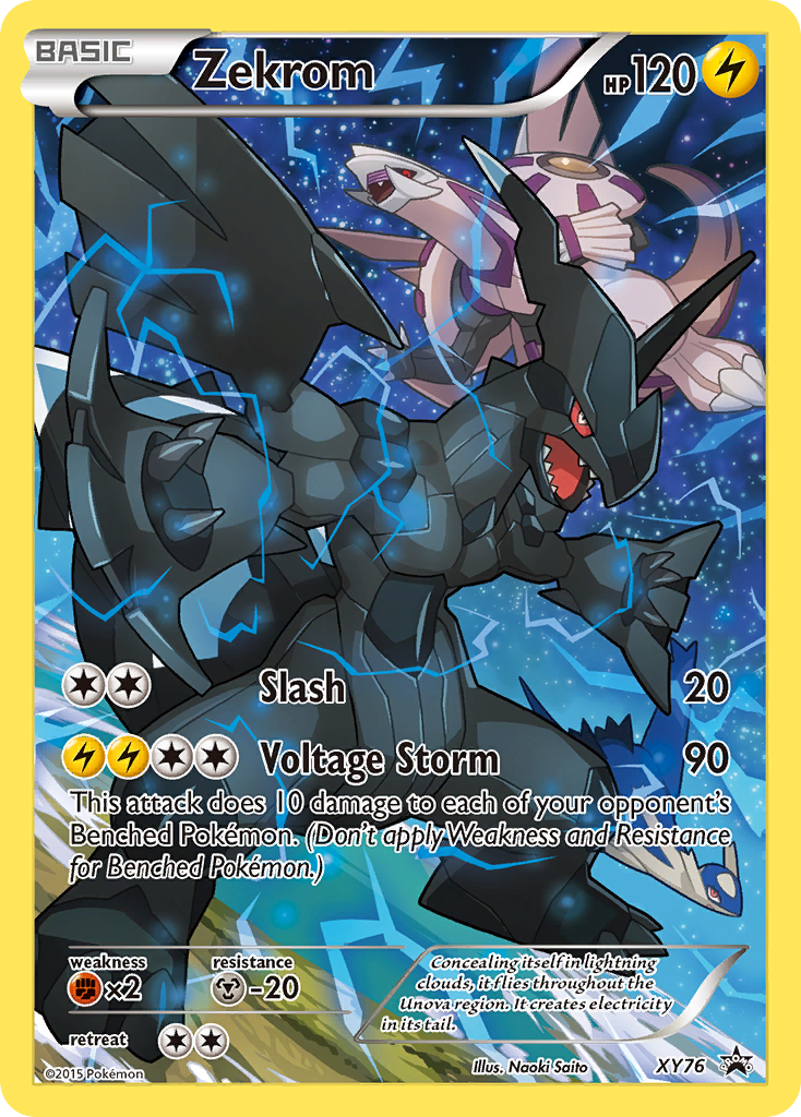 Zekrom (XY76) - XY Black Star Promos Pokémon Card