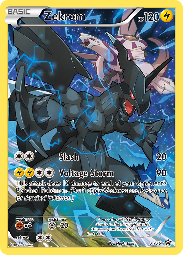 Zekrom (XY76) - XY Black Star Promos