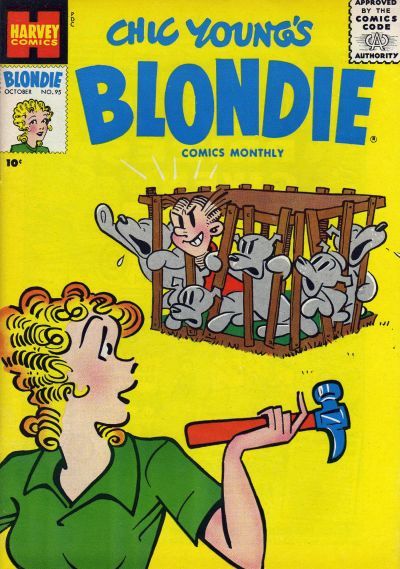 Blondie Comics Monthly #95 Comic