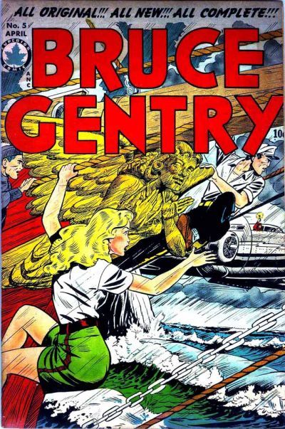 Bruce Gentry #5 Comic