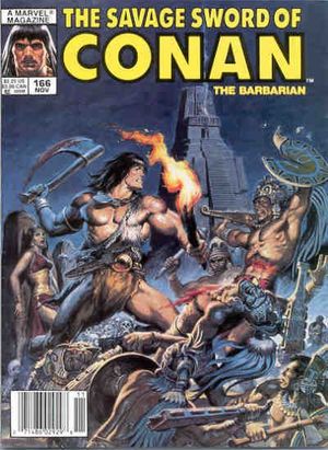 The Savage Sword of Conan #166