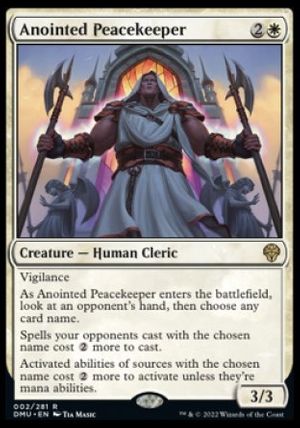 Anointed Peacekeeper (Dominaria United)