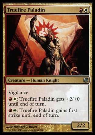 Truefire Paladin (Heroes vs. Monsters) Trading Card