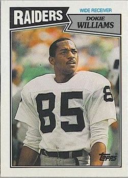 Dokie Williams 1987 Topps #217 Sports Card
