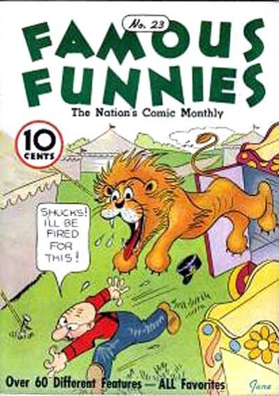 Famous Funnies #23 Comic