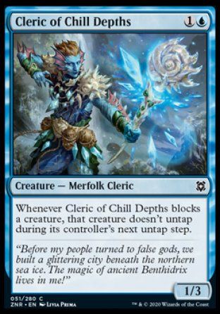 Cleric of Chill Depths (Zendikar Rising) Trading Card