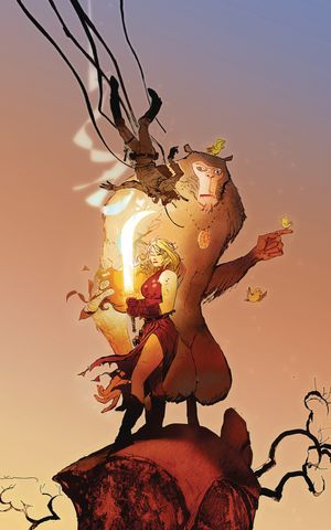 Ether Copper Golems #2 (Variant Pope Cover)