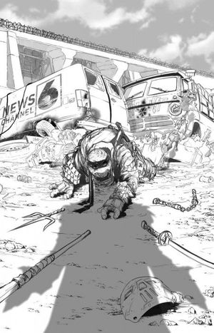 TMNT: The Last Ronin #4 (Yak Sketch Cover)