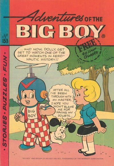 Adventures of Big Boy #153 [West] Comic