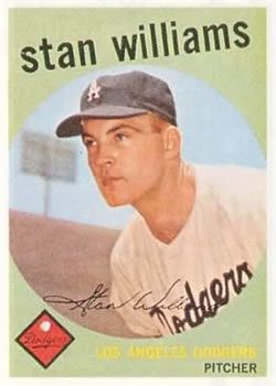 Stan Williams 1959 Topps #53 Sports Card