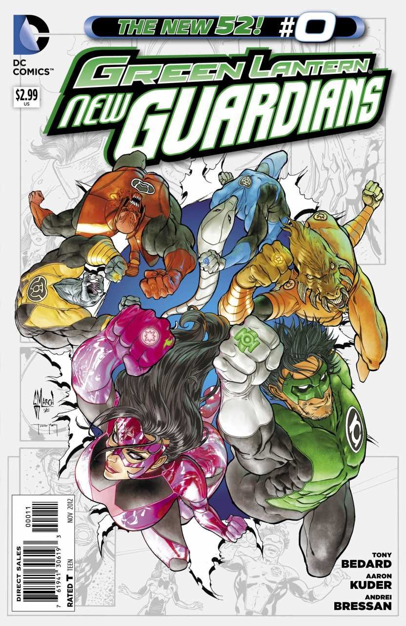 Green Lantern: New Guardians #0 Comic