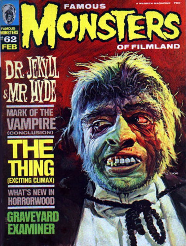 Famous Monsters of Filmland #62